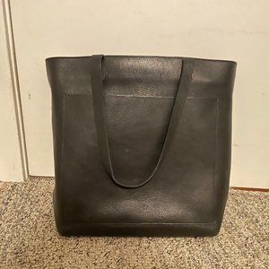 Madewell - The Zip-Top Medium Transport Tote (True Black)